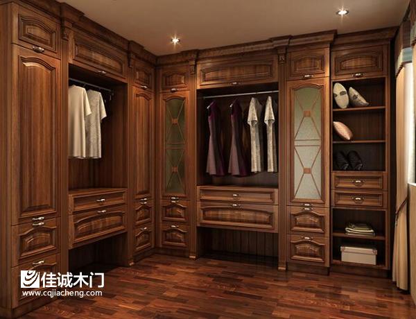 重庆佳诚木门：衣帽间
