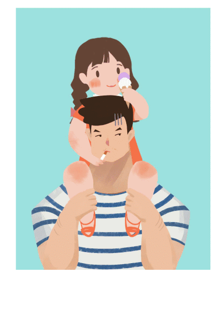 重庆佳诚木门 爸爸是超人